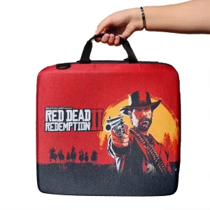 کیف PS4 Slim و PS4 fat طرح Red Dead Redemption 2